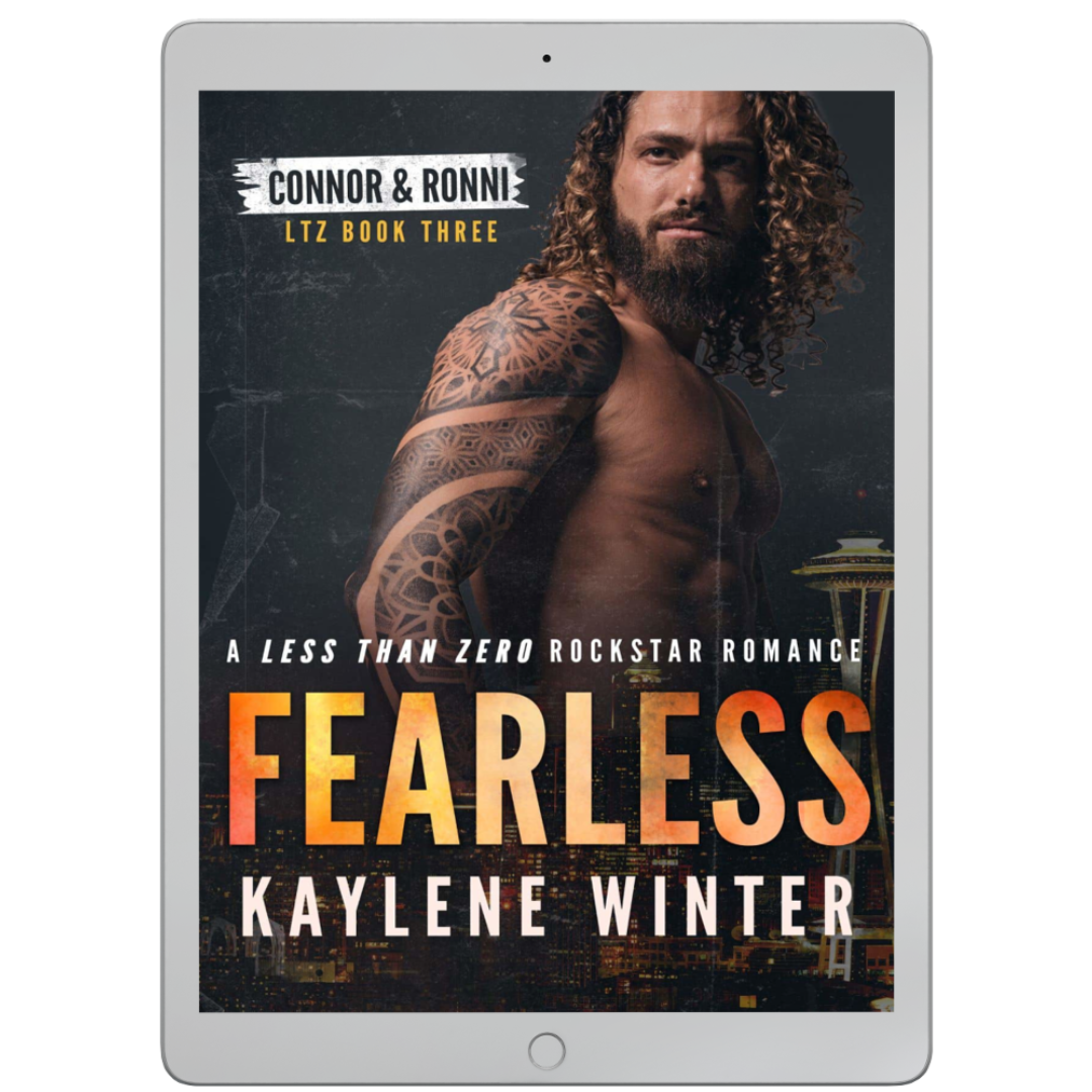 Fearless: Signed Paperback (Less Than Zero, Book Three)