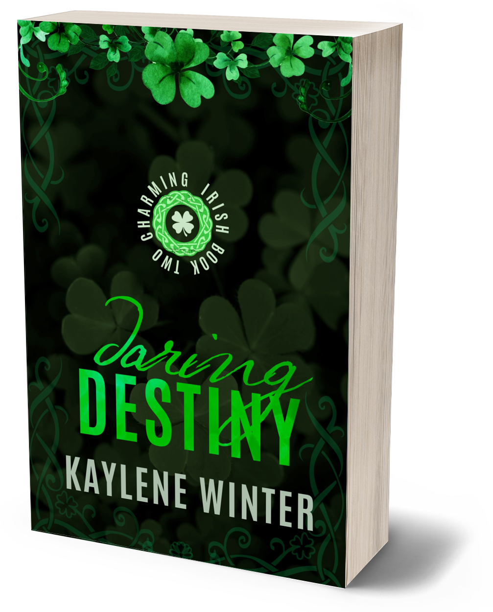 Black Cover - Daring Destiny: Signed Paperback (Charming Irish, Book Two)