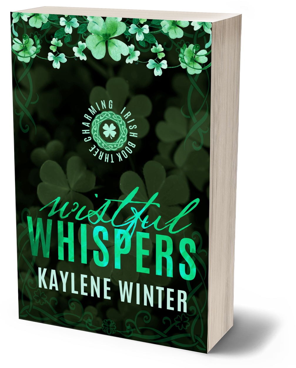 Black Cover - Wistful Whispers: Signed Paperback (Charming Irish, Book 3)