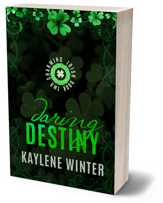 Black Cover - Daring Destiny: Signed Paperback (Charming Irish, Book Two)