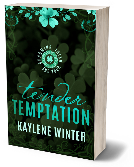 Black Cover - Tender Temptation (Signed Paperback): Charming Irish Book One
